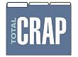 Knock Knock Fun File Folders: Total Crap, Other Crap, And More Crap (2 Each) (Pack of 3)