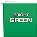 Pendaflex Recycled Hanging Folders, Letter Size, Bright Green, 1/5 Cut, 25/BX (81610)