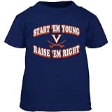 Virginia Cavaliers Navy Blue Toddler Start 'Em Young T-shirt