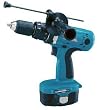 Factory-Reconditioned Makita 18V Cordless 1/2-in Hammer Driver-Drill Kit 8443DWDE