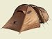 Wolf Camper "Falcon 4" Multifunktionszelt, bis zu 4 Personen, Khakifarben