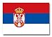 �����ι���ݥ��ȥ����ɥ��꡼�� ��衼���åѡ� ����ӥ����¹� Flags of the world POST CARD <Europe> Republic of Serbia