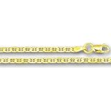 10K Yellow Gold Mariner Link Chain - Width 1.7mm
