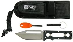 DAJO Adventure Gear Survivor Knife with Swedish Firesteel