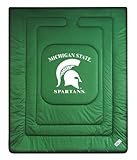 Michigan State Spartans ( University Of ) NCAA Locker Room Twin Bed/Bedding ....