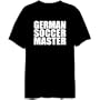 German Soccer Master Countries Mens T-Shirt (Black, Size Large)