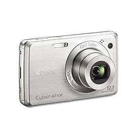 Sony® Cyber-shot DSC-W220 Digital Camera, 12.1MP, 4x Optical Zoom, Silver