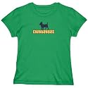 T-Shirt Woman Green " Breed Color Chihuahuas " Dog