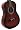 38 Coffee Acoustic Guitar Starter Package, Guitar, Gig Bag, Strap, & DirectlyCheap(TM) Translucent Blue Medium Guitar Pick (CF-GA381)