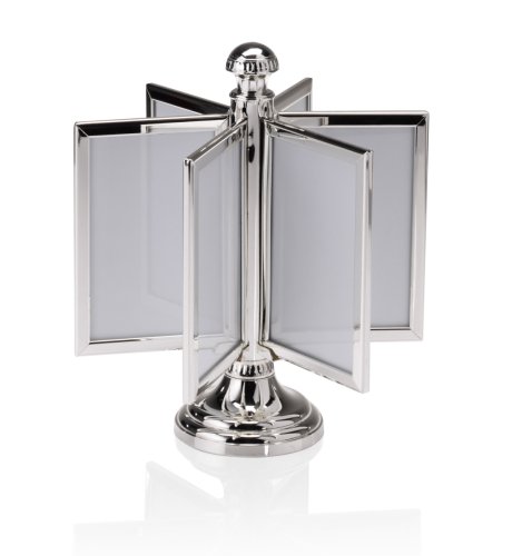 Silver Plated Carousel Photoframes 10x15cm (4x6