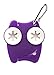 Grapperz Earbud Holder / Protector / Cord Wrap - purple
