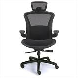 Viper Chair in Black Mesh Back and Fabric Seat