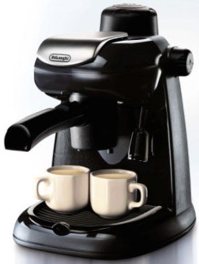 DELONGHI EC5 BLACK ESPRESSO MAKER 4CUP APPLIANCES KITCHEN DELONGHI EC5 BLACK ESPRESSO MAKER 4CUP APPLIANCES KITCHEN