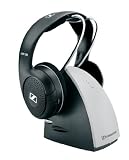 Sennheiser  RS120 Over-Ear 926MHz Wireless RF Headphones with Charging Cradle