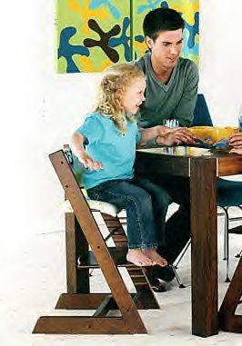 Baby: Stokke Tripp Trapp Chair in Walnut
