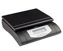 Weighmax 75 Lb Electronic Digital Postal Shipping Kitchen Scale Black - AC Adaptor and Battery Included