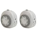 Globe Mechanical Heavy Duty Daily Indoor Timer Combo Pack #82428101