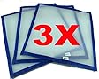 E-ONSale Set of 3 Pressing Screen 25 Micron (3X25M)