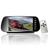 7 Inch 16:9 TFT LCD Widescreen Car Rearview Monitor Mirror with Touch Button, 480(W)x 234(H) Screen Resolution, Car /Autom...