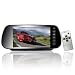 7 Inch 16:9 TFT LCD Widescreen Car Rearview Monitor Mirror with Touch Button, 480(W)x 234(H) Screen