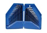 Produkt-Bild: BGS - 810 - Innensechskant-Winkelschl&iuml;&iquest;&frac12;sselsatz, 30-tlg., Zoll + metrisch