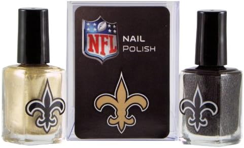 NFL New Orleans Saints Two-Pack Team Colored Nail Polish