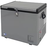 Whynter FM-45G 45-Quart Portable Refrigerator/Freezer, Platinum