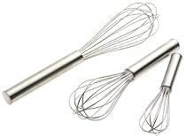 Norpro 3-Piece Stainless-Steel Whisk Set