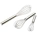 Norpro 3-Piece Stainless-Steel Whisk Set