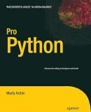 Pro Python (Expert's Voice in Open Source)