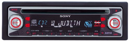 Sony CDX-MP30 MP3-CD-Tuner schwarz