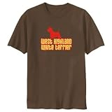 T-Shirt Brown  Breed Color West Highland White Terrier  Dog