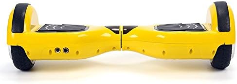 Oviraptor 6.5-inch Two Wheels Smart Self Balancing Scooters with Amazing Colors and Patterns (Yellow)