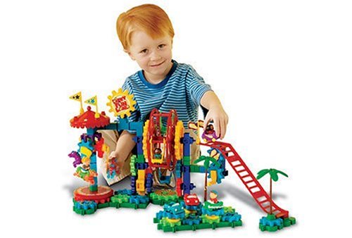 Childrens Toyshop  Toys : Learning Resources Gears! Gears! Gears! Dizzy Fun Land Motorized Set