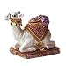 24k Gold-Plated Swarovski Crystal, Enameled Elephant Keepsake Box