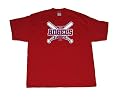Stitches Athletic Gear Los Angeles Angels Youth T-Shirt, Red