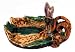 Dragonfly tray - hand glazed ceramic
