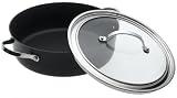 Circulon 80486 10-1/2-Inch/4-Quart Covered Tapered Sauteuse