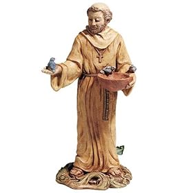 St Francis with Birds by 