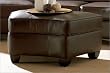 Monterey Leather Ottoman By Coaster Furniture
