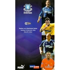Everton - Everton vs Manchester United - 16th September 2000 [VHS]