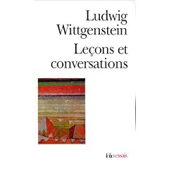 Le�ons et conversations sur l'esth�tique, la psychologie et la croyance religieuse