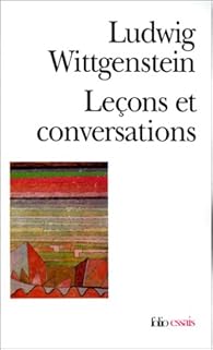 Leçons et conversations sur l'esthétique, la psychologie et la croyance religieuse par Wittgenstein