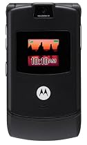 Motorola RAZR V3 Black Phone (AT&T)