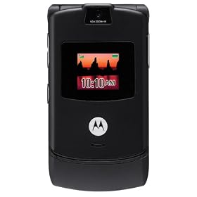 Motorola RAZR V3 Black Phone (AT&T)