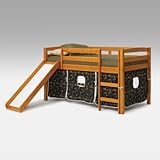 Woodcrest Colton Tent Loft Bed with Slide - WCM466