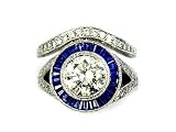 ART DECO STYLE DIAMOND