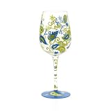 Top Shelf Live Laugh Love Wine Glass