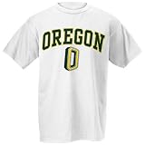 Oregon Ducks White Bare Essentials T-shirt