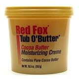 Red Fox Tub O'Butter Cocoa Butter 10.5 oz.